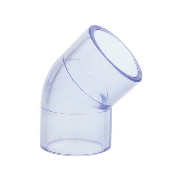 Transparent Elbow 45°